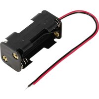 Tru Components - TC-13220680 Batteriehalter 4x Micro (aaa) Kabel (l x b x h) 51 x 24 x 22 mm von TRU Components