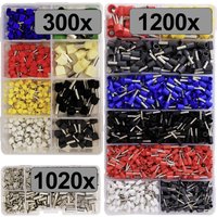 Tru Components - TC-13377612 Aderendhülsen-Sortiment 2520 St. Tru Components - TC-13377612 Aderendhülsen-Sortiment 2520 St. von TRU Components