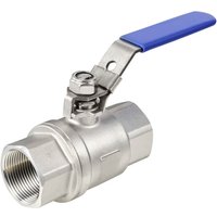 Tru Components - TC-2PC-DN32-316 TC-12770360 Standard-Kugelhahn Innengewinde: G1 1/4' 64 bar (max) 1 von TRU Components