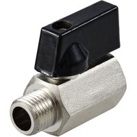 Tru Components - TC-304SM-FM1/4G TC-12770384 Standard-Kugelhahn Innengewinde: G1/4' Außengewinde: G1/4 Tru Components - TC-304SM-FM1/4G TC-12770384 Standard-Kugelhahn Innengewinde: G1/4' Außengewinde: G1/4 von TRU Components
