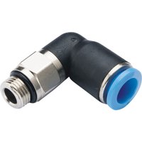 TRU COMPONENTS Winkelverbinder GPL6-G02 Rohr-Ø: 6 mm Gewinde-Maß: G1/4 1 St. von TRU Components