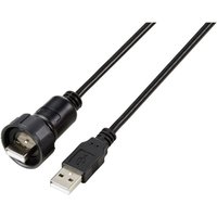 Usb 2,0 Adapter inkl. 1 m Kabel TC-12775064 Tru Components Inhalt: 1 St. von TRU Components
