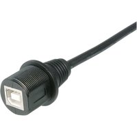 USB-Steckverbinder 2.0 - IP67 Buchse, Einbau TC-A-KAB-USBB-FS-1M-203 usb B-Buchse mit 1m Kabel 15865 USB-Steckverbinder 2.0 - IP67 Buchse, Einbau TC-A-KAB-USBB-FS-1M-203 usb B-Buchse mit 1m Kabel 15865 von TRU Components