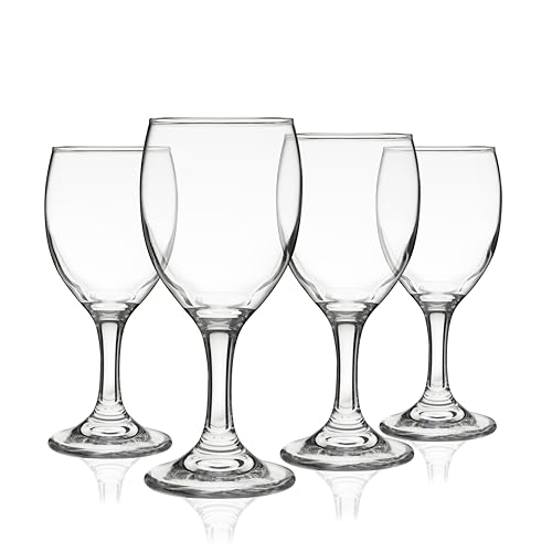 TRUE Vino Weinprobiergläser für Weinbrett, kleine Weingläser, Dessertweingläser, Mini-Weingläser, 120 ml, 4 Stück von TRUE