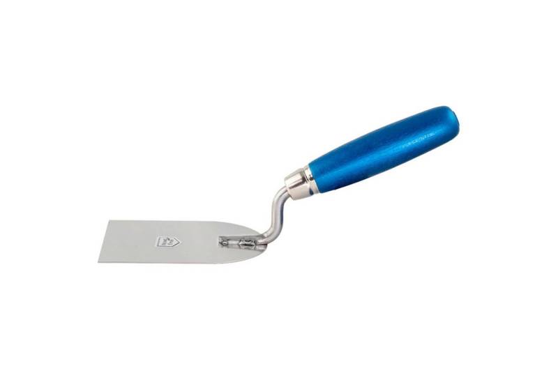 TRUFA Maurerkelle (1-St) Gipserspachtel rostfrei mit Holzgriff - Stuckateurspachtel, Edelstahl von TRUFA