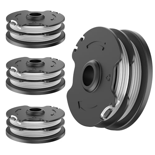 TRUSTLIONTEK Ersatzfadenspule, Kompatibel mit Parkside LIDL Akku PRTA 20-Li C3 A1B2 PRT 550 A1 A3 PRT 300 A1 Ersatzteile Kantenschneider. (4 fadenspule) von TRUSTLIONTEK