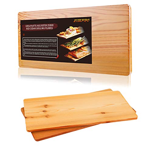 2 Stück Zedernholz Grillbretter - TRUSTTO Zedernholzbretter aus 100% natürlichem Zedernholz hergestellt 2 Stück Zedernholz Grillbretter - TRUSTTO Zedernholzbretter aus 100% natürlichem Zedernholz hergestellt von TRUSTTO