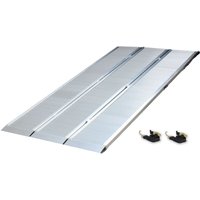 DREIBREIT by TRUTZHOLM 3-fach Auffahrrampe klappbar 175cm Tragkraft 1650kg Alu geriffelt Verladerampe von TRUTZHOLM