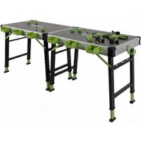 2 x Werkbank klappbar höhenverstellbar bis 90 cm Multifunktionstisch Werkzeugboxen Backen Spanner 2 x Werkbank klappbar höhenverstellbar bis 90 cm Multifunktionstisch Werkzeugboxen Backen Spanner von TRUTZHOLM