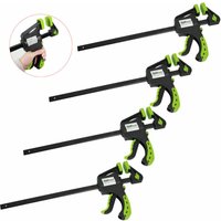 4x Einhandzwinge 60x600 mm Schnellspannzwinge Schraubzwinge Spanner 4x Einhandzwinge 60x600 mm Schnellspannzwinge Schraubzwinge Spanner von TRUTZHOLM