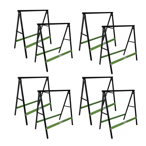 8x TRUTZHOLM Klappbock Sägebock Arbeitsbock klappbar 2er Sets Traglast 200 kg/Paar Gerüstbock 8x TRUTZHOLM Klappbock Sägebock Arbeitsbock klappbar 2er Sets Traglast 200 kg/Paar Gerüstbock von TRUTZHOLM
