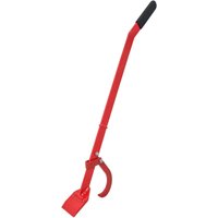 Fällheber mit Wendehaken Stahl 115 cm lang Zahnplatte 10 cm breit rutschfester Griff Fällhilfe rot Fällheber mit Wendehaken Stahl 115 cm lang Zahnplatte 10 cm breit rutschfester Griff Fällhilfe rot von TRUTZHOLM