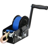 Gurtwinde 1133 kg Gurtlänge 10 m Gurtbreite 5 cm mit Lasthaken Sperrhebel Handkurbel ergonomisch Gurtwinde 1133 kg Gurtlänge 10 m Gurtbreite 5 cm mit Lasthaken Sperrhebel Handkurbel ergonomisch von TRUTZHOLM