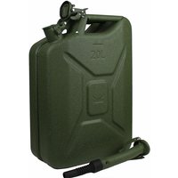 Trutzholm ® - Metallkanister Hammerschlag olivgrün 20 Liter inkl. Ausgießer + Halter Benzin Diesel Trutzholm ® - Metallkanister Hammerschlag olivgrün 20 Liter inkl. Ausgießer + Halter Benzin Diesel von TRUTZHOLM