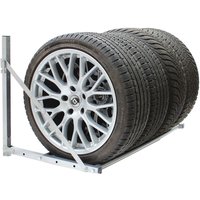 Reifenwandhalterung ausziehbar für 4 Räder Traglast 136 kg von TRUTZHOLM