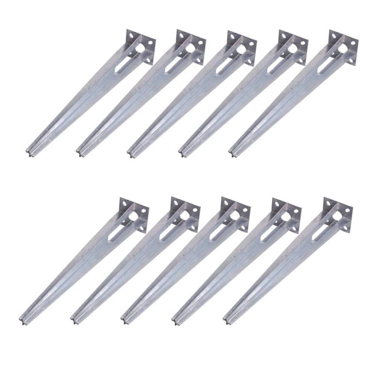TRUTZHOLM 10x Bodenhülse Durchmesser 34mm 50cm Länge Verzinkt 100x100mm TRUTZHOLM 10x Bodenhülse Durchmesser 34mm 50cm Länge Verzinkt 100x100mm von TRUTZHOLM
