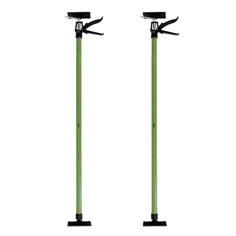 TRUTZHOLM 2 Stück Einhandstützen Teleskopierbar 115 cm Bis 290 cm 45 Grad Neigbar von TRUTZHOLM