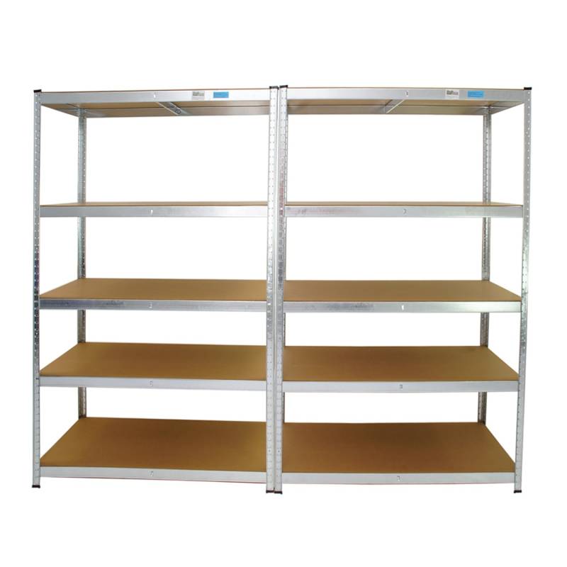 TRUTZHOLM 2er Set XXL Schwerlastregal 180x120x60 cm 875 kg Traglast Werkstattregal von TRUTZHOLM