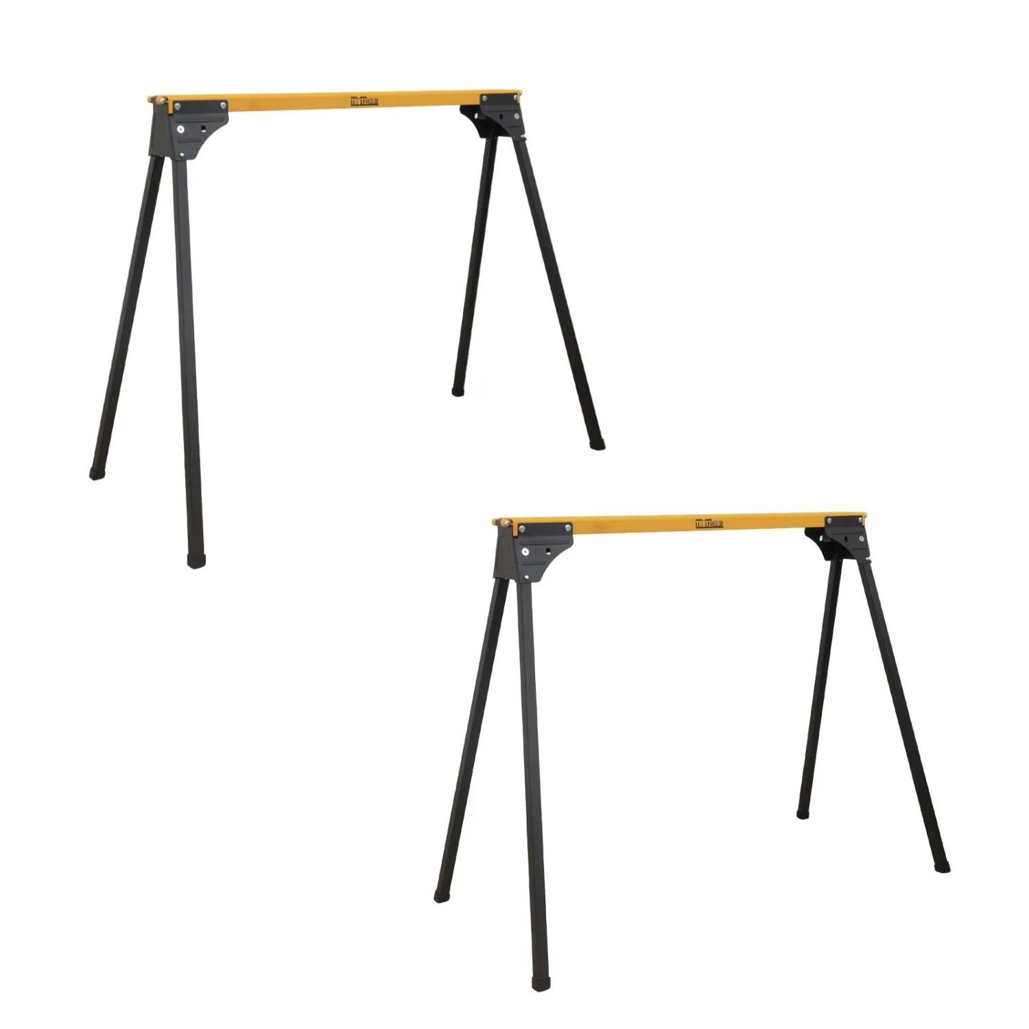 TRUTZHOLM 2x Arbeitsbock Klappbar bis 1000 kg Stahl Pulverbeschichtet Gelb Schwarz TRUTZHOLM 2x Arbeitsbock Klappbar bis 1000 kg Stahl Pulverbeschichtet Gelb Schwarz von TRUTZHOLM