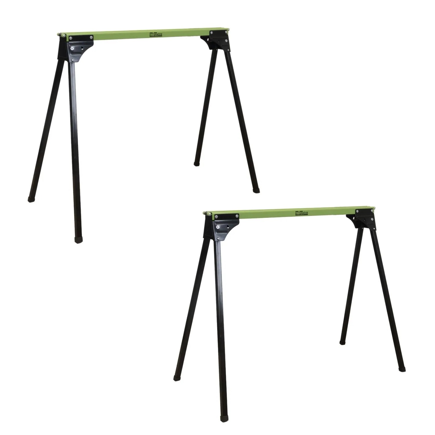 TRUTZHOLM 2x Arbeitsbock Klappbar bis 1000 kg Stahl Pulverbeschichtet Grün Schwarz TRUTZHOLM 2x Arbeitsbock Klappbar bis 1000 kg Stahl Pulverbeschichtet Grün Schwarz von TRUTZHOLM