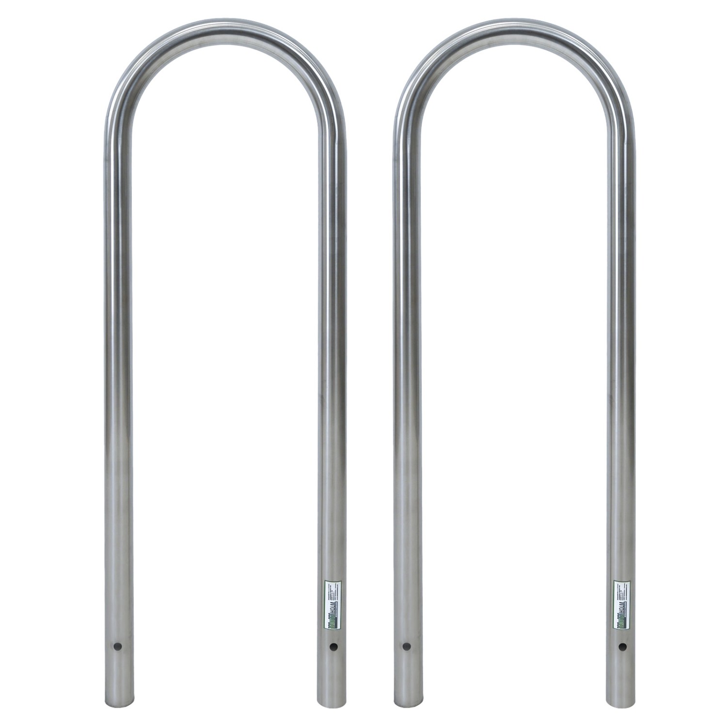 TRUTZHOLM 2x Fahrradanlehnbügel 115 x 41 cm Edelstahl Durchmesser 49 mm Grau Typ U TRUTZHOLM 2x Fahrradanlehnbügel 115 x 41 cm Edelstahl Durchmesser 49 mm Grau Typ U von TRUTZHOLM