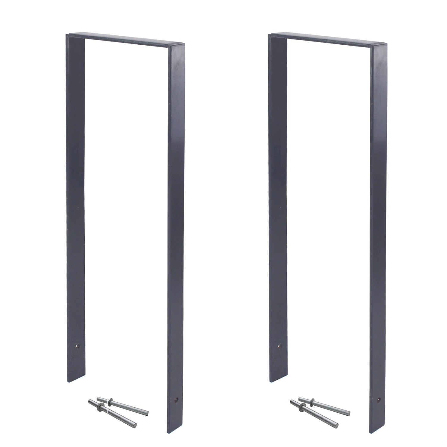 TRUTZHOLM 2x Fahrradanlehnbügel 119 x 93 cm Flachstahl 13 mm Anthrazit Typ U TRUTZHOLM 2x Fahrradanlehnbügel 119 x 93 cm Flachstahl 13 mm Anthrazit Typ U von TRUTZHOLM