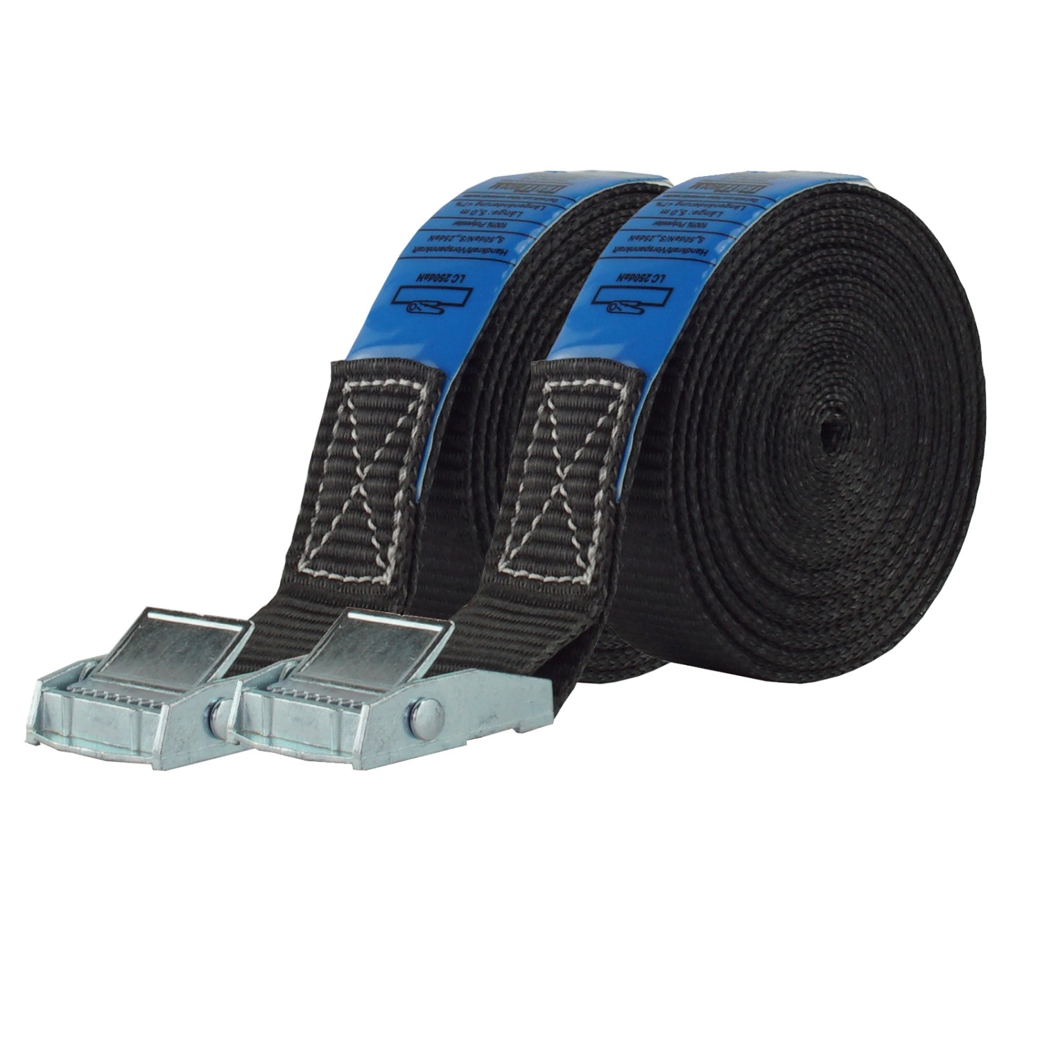 TRUTZHOLM 2x Profi Spanngurt Klemmschloss Auto 1 Teilig 6m 250 kg Schwarz TRUTZHOLM 2x Profi Spanngurt Klemmschloss Auto 1 Teilig 6m 250 kg Schwarz von TRUTZHOLM