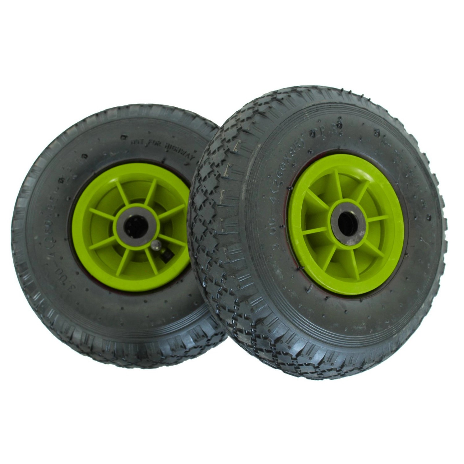 TRUTZHOLM 2x Sackkarrenrad Luftrad 260x85mm 3.00-4 Achlänge 75 mm 4PR Lagen Grün TRUTZHOLM 2x Sackkarrenrad Luftrad 260x85mm 3.00-4 Achlänge 75 mm 4PR Lagen Grün von TRUTZHOLM