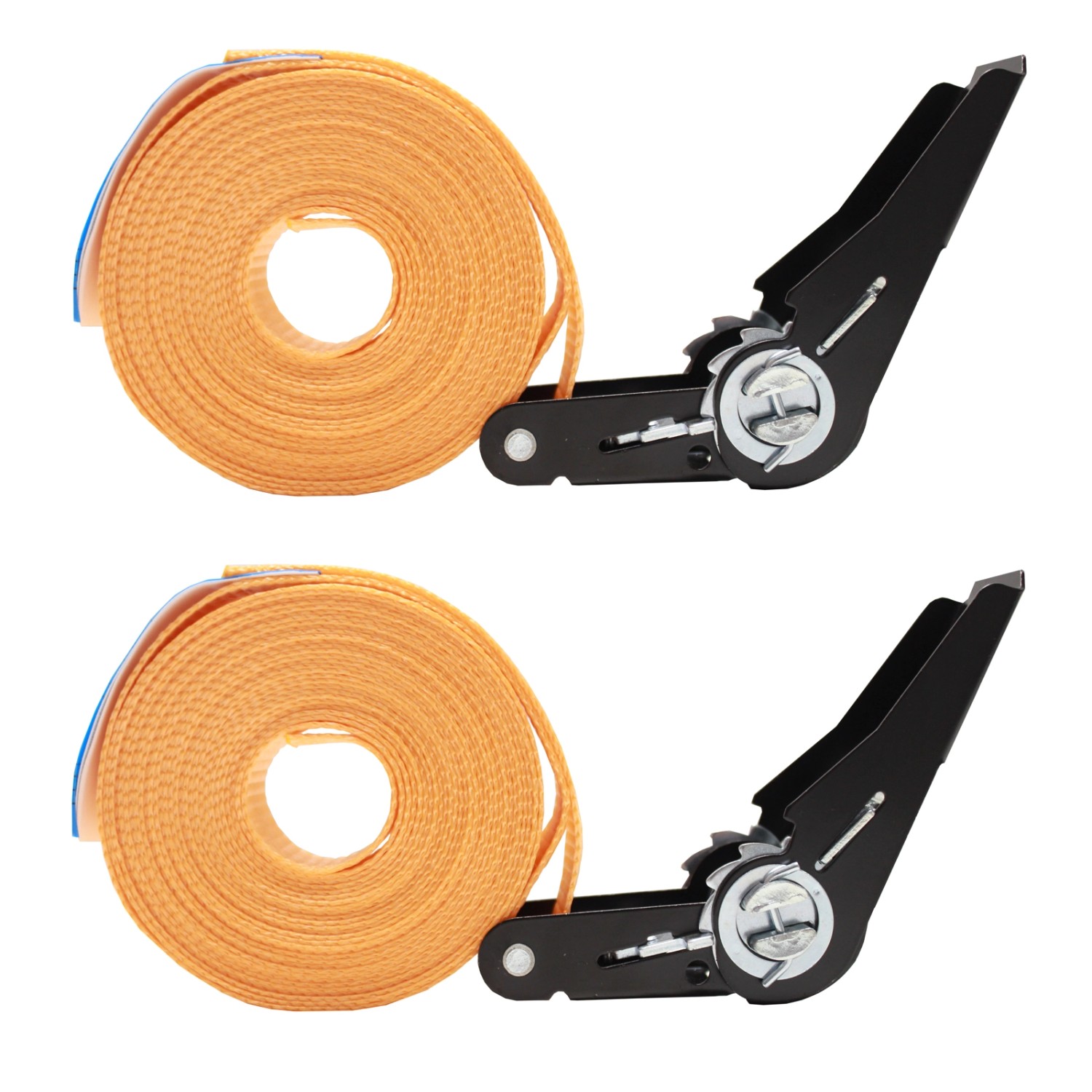 TRUTZHOLM 2x Spanngurt mit Ratsche 6m Einteilig 800kg 0,8t Orange TRUTZHOLM 2x Spanngurt mit Ratsche 6m Einteilig 800kg 0,8t Orange von TRUTZHOLM