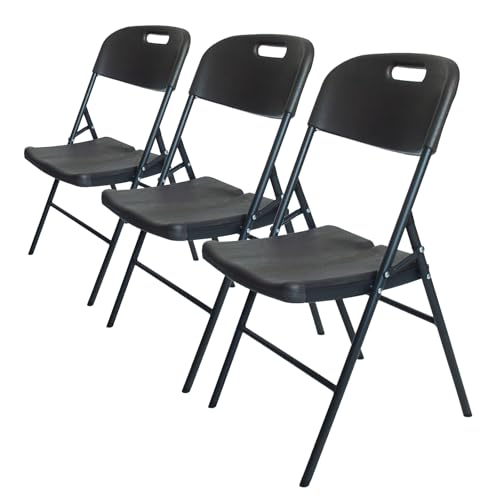 TRUTZHOLM 3 X Klappstuhl bis 150 kg in grau Gartenstuhl im 3er Set grau Holzoptik Stuhl für Garten Balkon Terasse Campingstuhl TRUTZHOLM 3 X Klappstuhl bis 150 kg in grau Gartenstuhl im 3er Set grau Holzoptik Stuhl für Garten Balkon Terasse Campingstuhl von TRUTZHOLM
