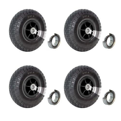 TRUTZHOLM 4X Sackkarrenrad Luftrad 260x85 mm 3.00-4 60 mm versetzte Nabe Ø 20 mm schwarz Robustes 4 PR Gewebe TRUTZHOLM 4X Sackkarrenrad Luftrad 260x85 mm 3.00-4 60 mm versetzte Nabe Ø 20 mm schwarz Robustes 4 PR Gewebe von TRUTZHOLM