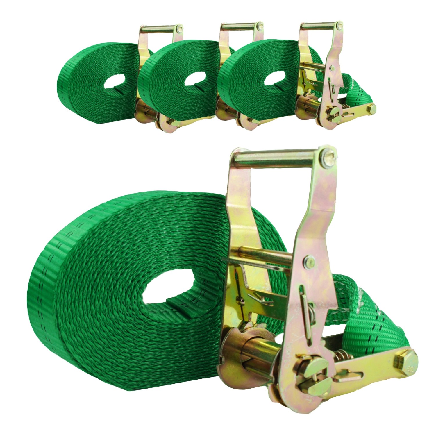 TRUTZHOLM 4x Ratschen Spanngurt 1 Teilig 6m 2t 2000kg TÜV GS Grün TRUTZHOLM 4x Ratschen Spanngurt 1 Teilig 6m 2t 2000kg TÜV GS Grün von TRUTZHOLM