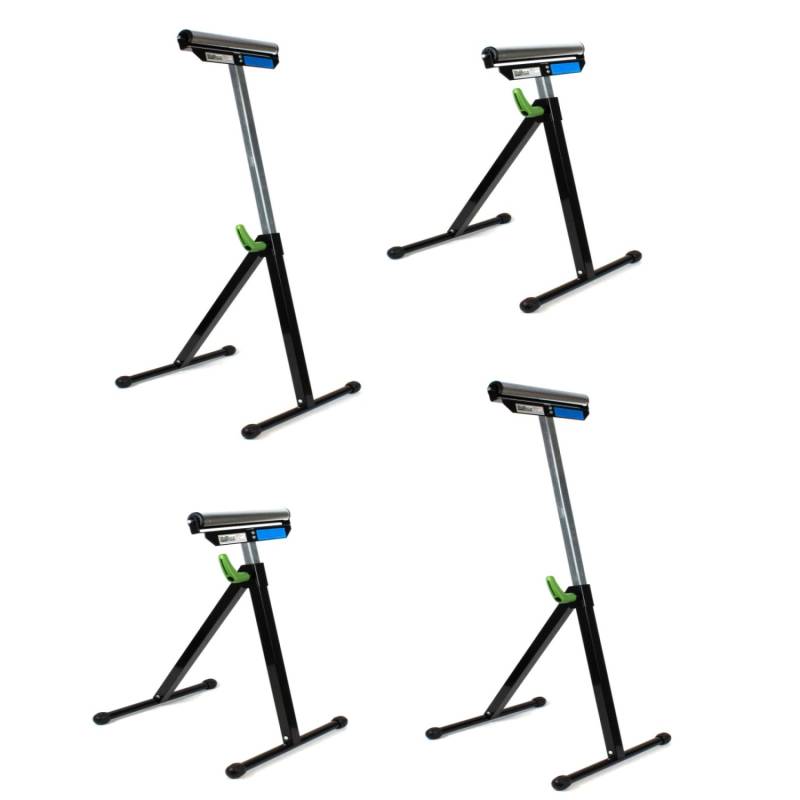 TRUTZHOLM 4x Rollenbock Höhenverstellbar Bis 109 cm Klappbock 90 kg Klappbar von TRUTZHOLM