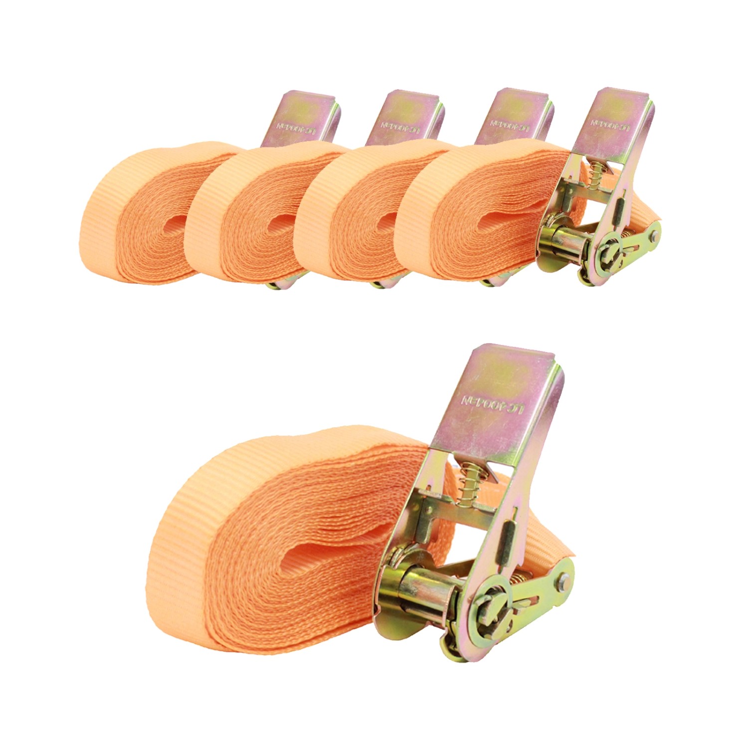 TRUTZHOLM 5x Profi Ratschen Spanngurt 1 Teilig 6m 0,8t 800 kg TÜV GS Orange TRUTZHOLM 5x Profi Ratschen Spanngurt 1 Teilig 6m 0,8t 800 kg TÜV GS Orange von TRUTZHOLM