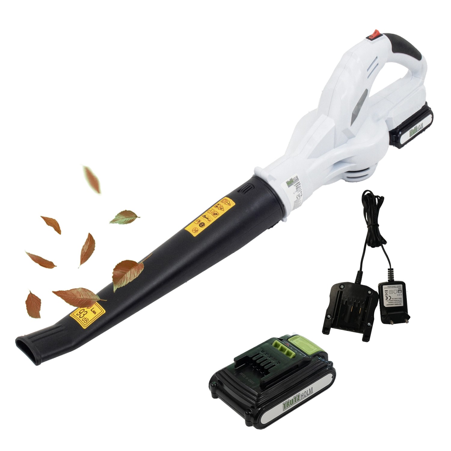 TRUTZHOLM Akku Laubbläser 20V mit 2000mAh mit 2 Akkus und Ladegerät TRUTZHOLM Akku Laubbläser 20V mit 2000mAh mit 2 Akkus und Ladegerät von TRUTZHOLM