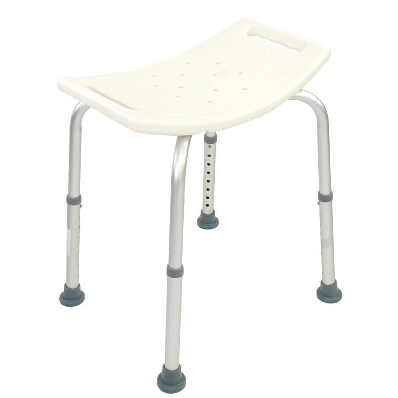 TRUTZHOLM Badhocker 8Fach Verstellbar Duschstuhl Badestuhl 150 kg von TRUTZHOLM