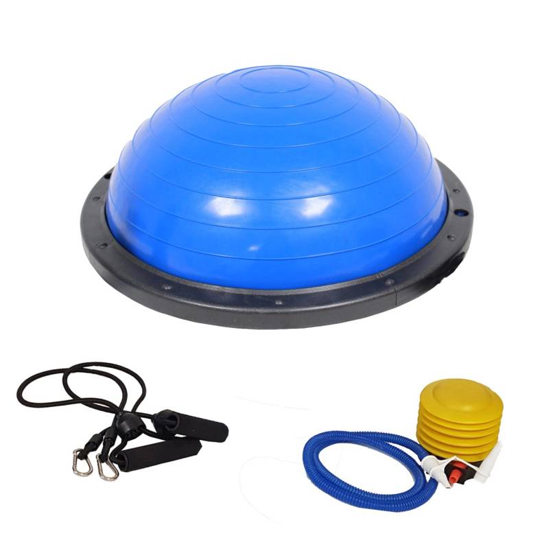 TRUTZHOLM Balancetrainer Yoga Gymnastik Balance Durchmesser 60cm Blau von TRUTZHOLM