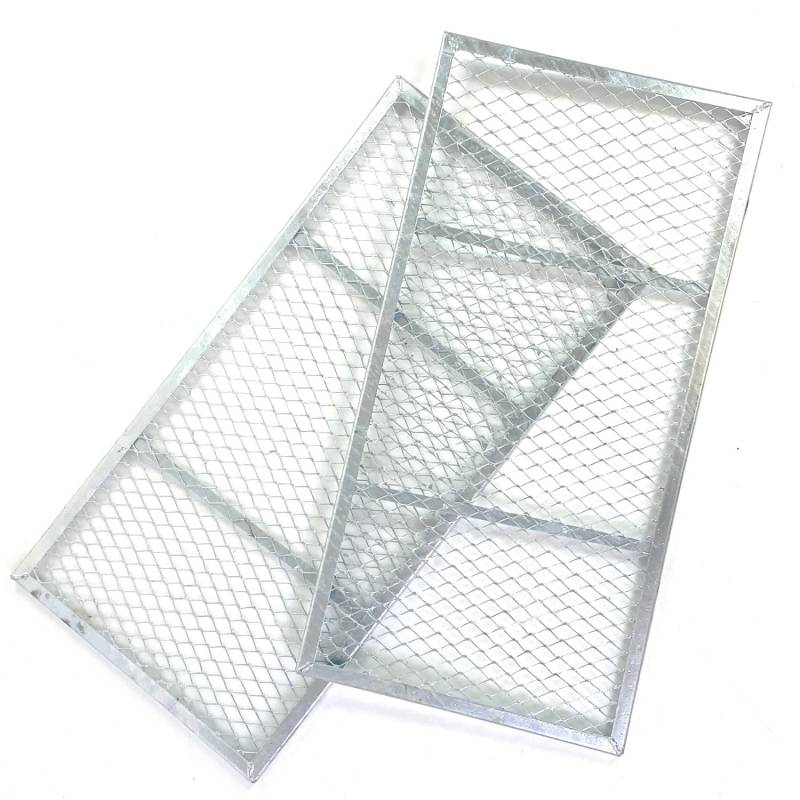 TRUTZHOLM Deckel Oder Boden Für Komposter Metallkomposter 80x80cm Streckmetall von TRUTZHOLM