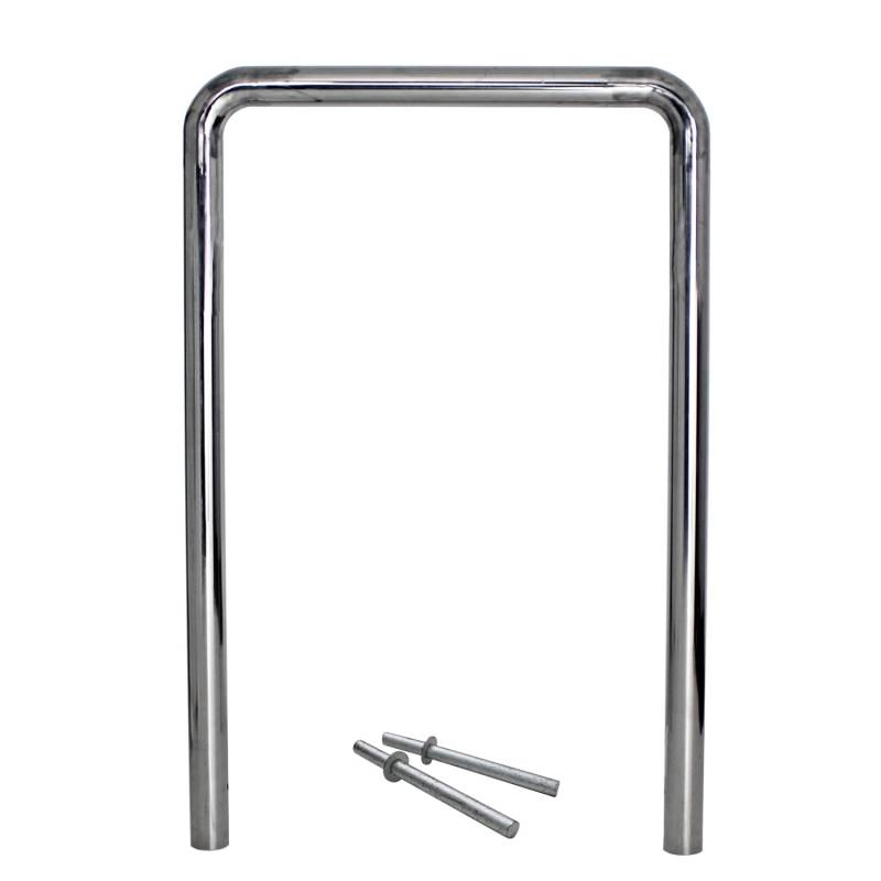 TRUTZHOLM Fahrradanlehnbügel 118 x 78 cm Edelstahl Durchmesser 60 mm Typ U von TRUTZHOLM