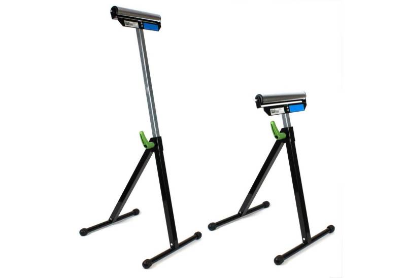 TRUTZHOLM Gerüst 2x Rollenbock 90 kg höhenverstellbar bis 109cm 30 cm Rollenbreite, (Spar-Set), klappbar von TRUTZHOLM