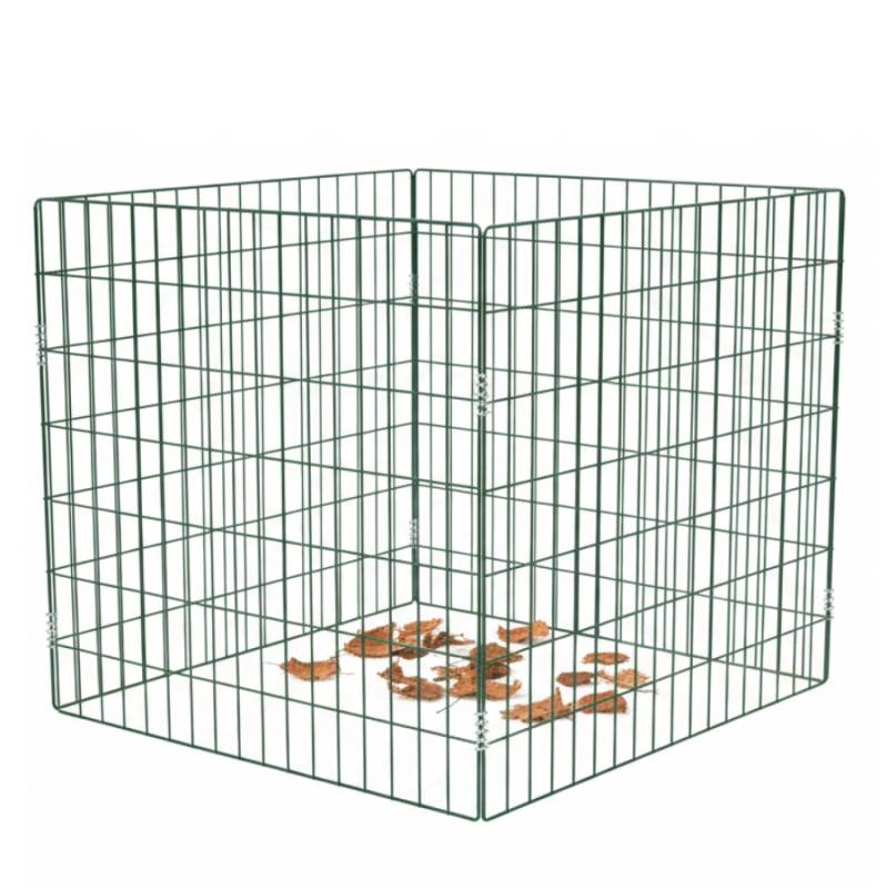 TRUTZHOLM Gartenkomposter 80×80cm Stahldraht Pulverbeschicht 10×4cm Maschenweite TRUTZHOLM Gartenkomposter 80×80cm Stahldraht Pulverbeschicht 10×4cm Maschenweite von TRUTZHOLM