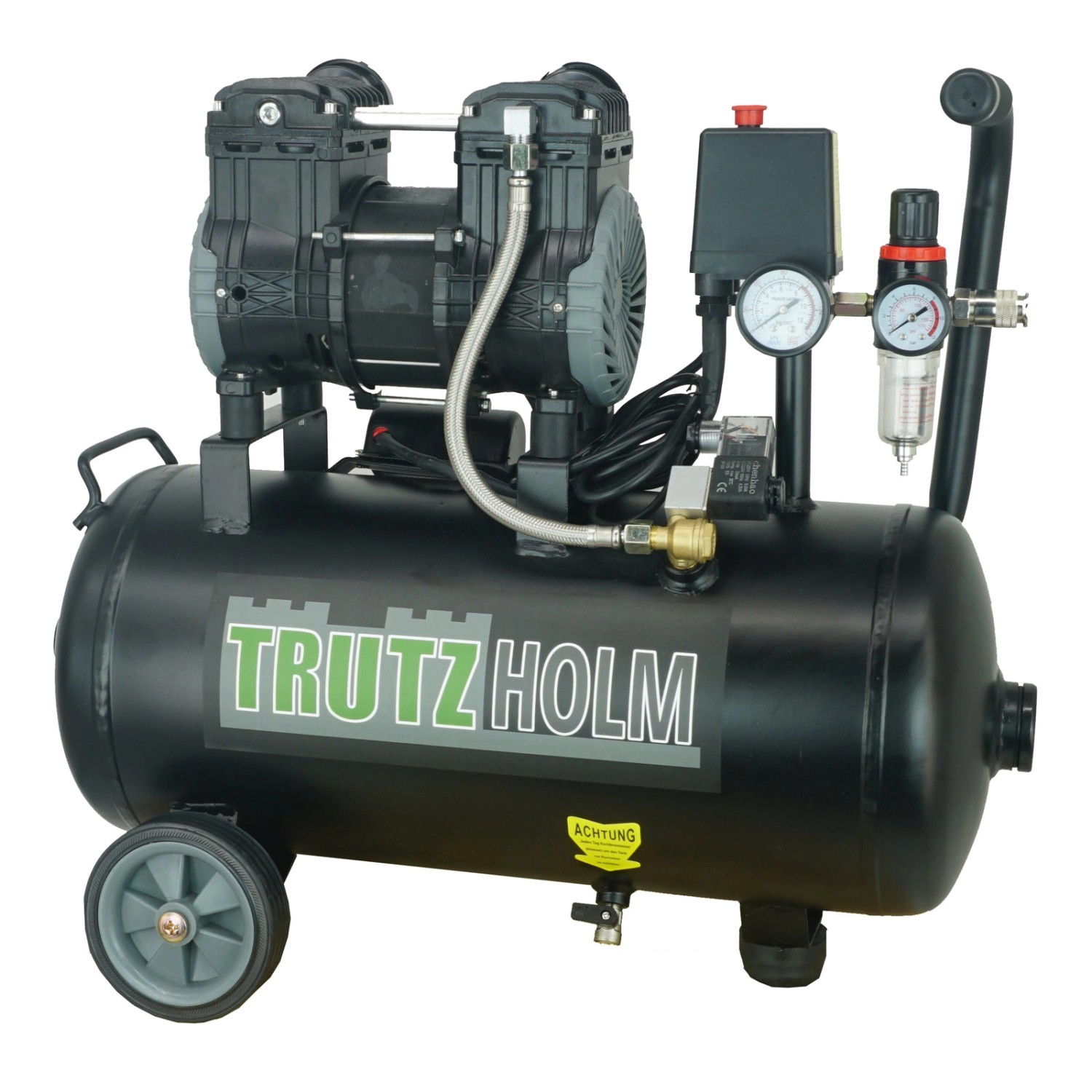 TRUTZHOLM Premium Brushless Silent Flüsterkompressor 24L 900W 62dB 8 Bar TRUTZHOLM Premium Brushless Silent Flüsterkompressor 24L 900W 62dB 8 Bar von TRUTZHOLM