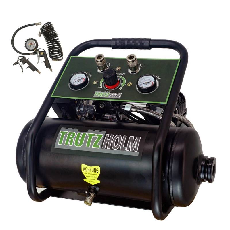 TRUTZHOLM Premium Brushless Silent Flüsterkompressor 9L Leiser Kompressor 900W 62 dB 8 Bar TRUTZHOLM Premium Brushless Silent Flüsterkompressor 9L Leiser Kompressor 900W 62 dB 8 Bar von TRUTZHOLM