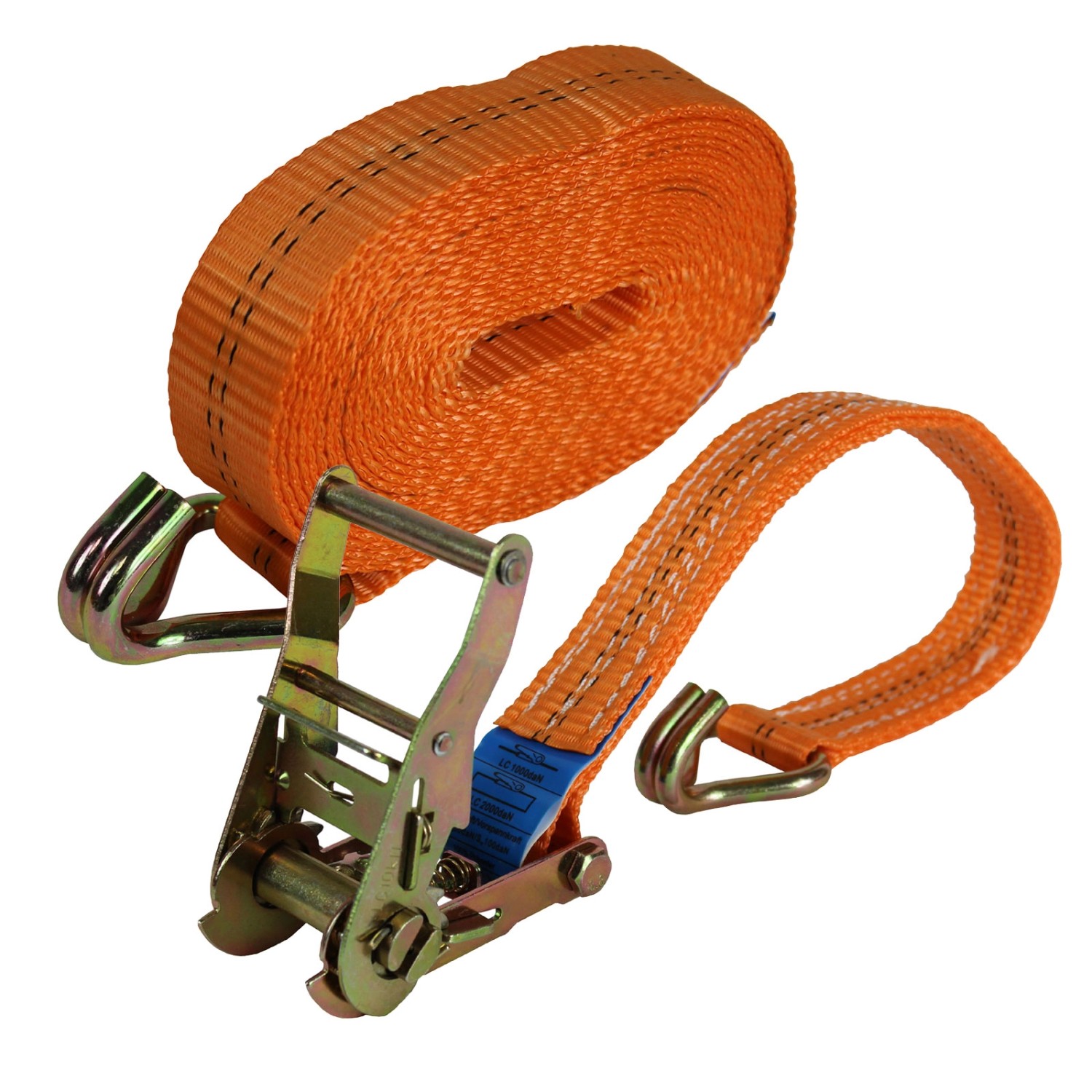 TRUTZHOLM Profi Ratschen Spanngurt 2 Teilig 6m 2t 2000kg TÜV GS Orange TRUTZHOLM Profi Ratschen Spanngurt 2 Teilig 6m 2t 2000kg TÜV GS Orange von TRUTZHOLM