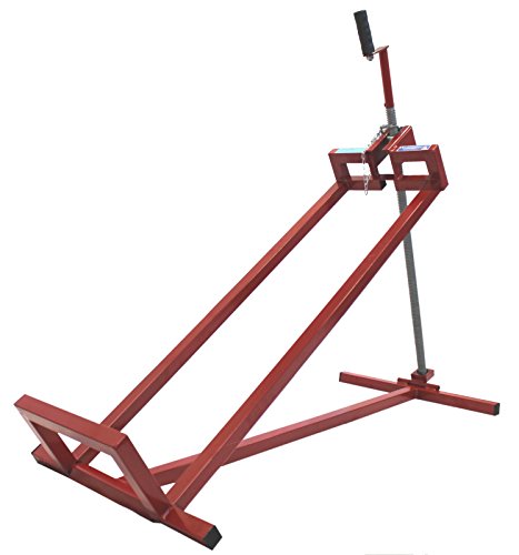 TRUTZHOLM Rasentraktorheber 400kg 24mm Gewindestange Aufsitzmäher Hebevorrichtung Kippvorrichtung Heber Rasenmäherheber Lifter von TRUTZHOLM