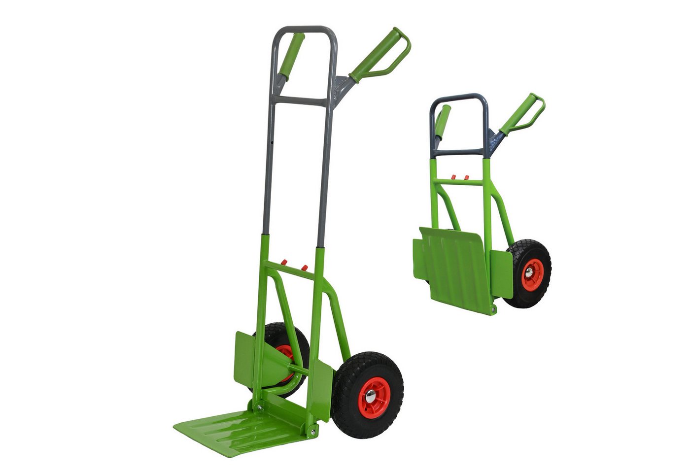 TRUTZHOLM Sackkarre Handkarre Stahl 200 kg 113 cm Höhe große klappbare Ladefläche PU-Räder, Hohe Traglast, robustes Gestell, ergonomische Handgriffe TRUTZHOLM Sackkarre Handkarre Stahl 200 kg 113 cm Höhe große klappbare Ladefläche PU-Räder, Hohe Traglast, robustes Gestell, ergonomische Handgriffe von TRUTZHOLM