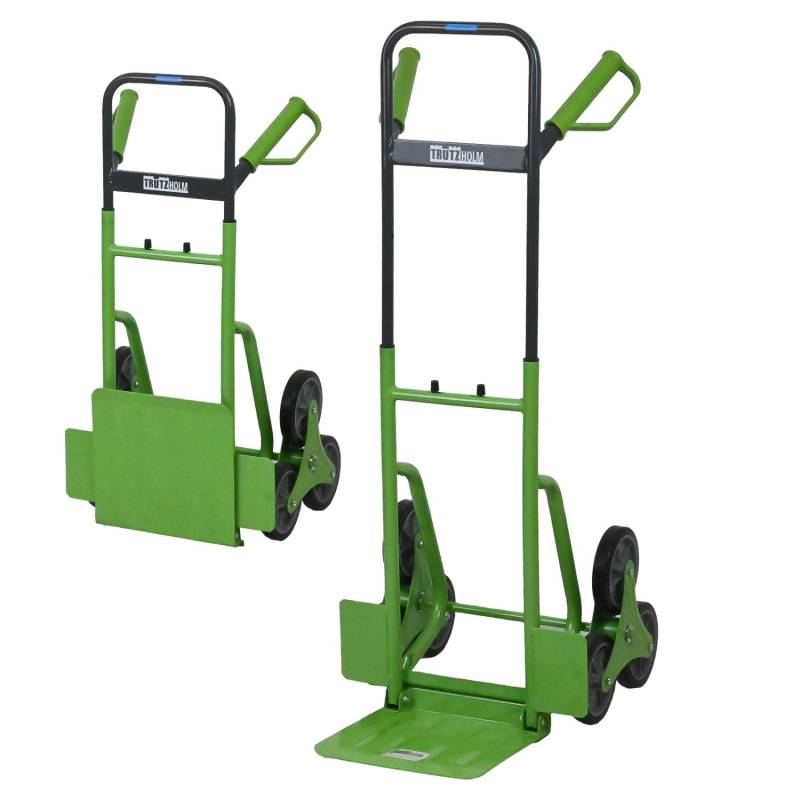 TRUTZHOLM Sackkarre Paketkarre Klappbar Höhenverstellbar Große Ladefläche 113 cm Höhe von TRUTZHOLM