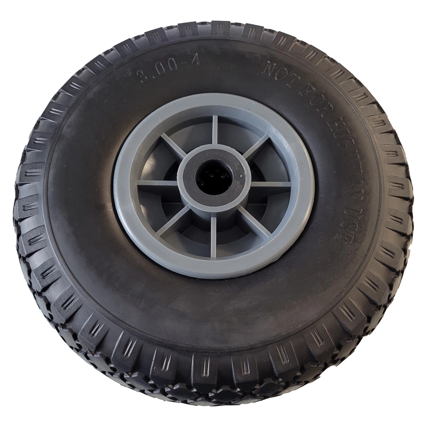 TRUTZHOLM Sackkarrenrad PU Rad 260x85mm 3.00-4 75mm Zentrierte Nabe Durchmesser 20mm Grau TRUTZHOLM Sackkarrenrad PU Rad 260x85mm 3.00-4 75mm Zentrierte Nabe Durchmesser 20mm Grau von TRUTZHOLM