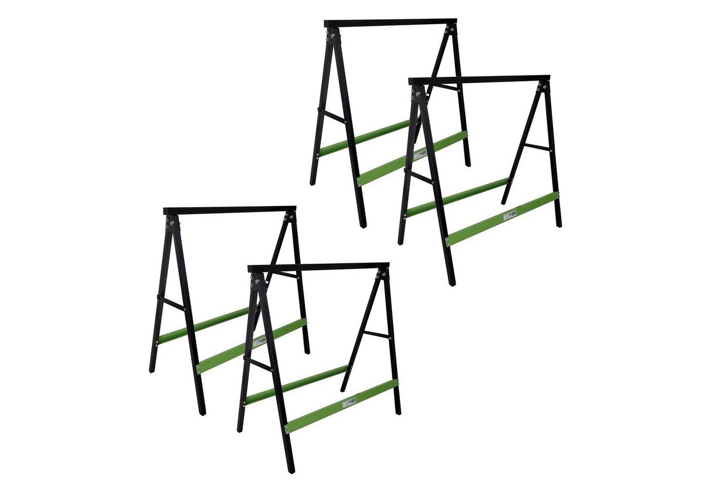 TRUTZHOLM Sägebock 4x Klappbock Sägebock Arbeitsbock klappbar 2er Set Traglast 200 kg/Paa TRUTZHOLM Sägebock 4x Klappbock Sägebock Arbeitsbock klappbar 2er Set Traglast 200 kg/Paa von TRUTZHOLM