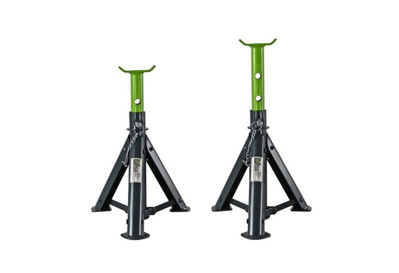TRUTZHOLM Sägebock Unterstellbock, 2 Tonnen Traglast pro Stütze Höhe von 245 - 370 mm von TRUTZHOLM